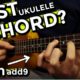 Is This The Most Beautiful Ukulele Chord?