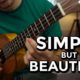 Simple Ukulele Fingerpicking Pattern with Amazing Sounding Chords